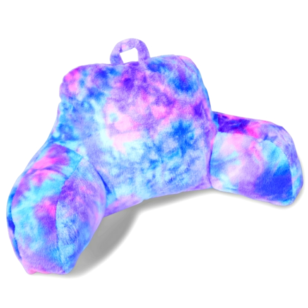 Girls Plush Lounge Floor Pillow Purple Pink Blue Ombre Pillow Brand New